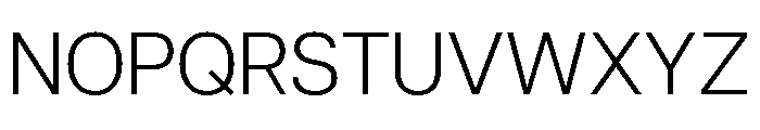 Articulat Light Font UPPERCASE