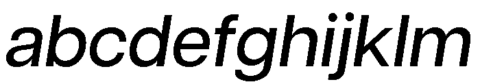 Articulat Medium Oblique FONT