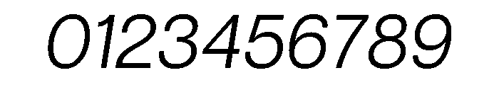 Articulat Normal Oblique Font OTHER CHARS