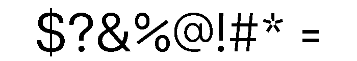 Articulat Regular Font OTHER CHARS