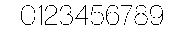 Articulat Thin Font OTHER CHARS
