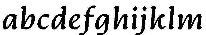 Artifex Bold Italic FONT
