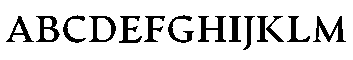 Artifex Bold Font UPPERCASE