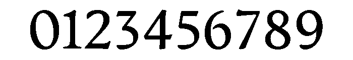 Artifex Book Font OTHER CHARS