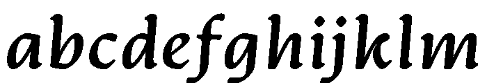 Artifex Extra Bold Italic FONT
