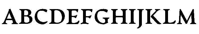 Artifex Extra Bold Font UPPERCASE