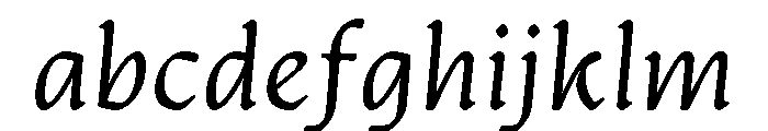 Artifex Extra Light Italic FONT