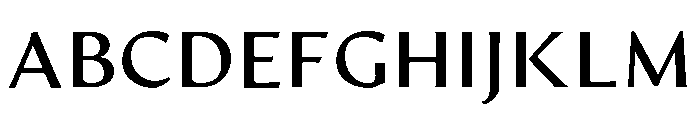 Artifex Hand Bold Font UPPERCASE