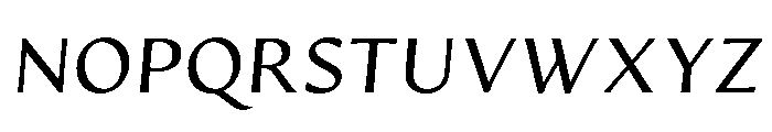 Artifex Hand Book Italic Font UPPERCASE