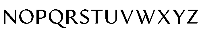 Artifex Hand Book Font UPPERCASE