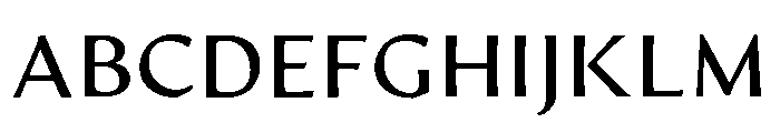 Artifex Hand Demi Bold Font UPPERCASE