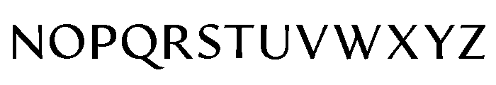 Artifex Hand Demi Bold Font UPPERCASE