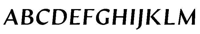Artifex Hand Extra Bold Italic Font UPPERCASE
