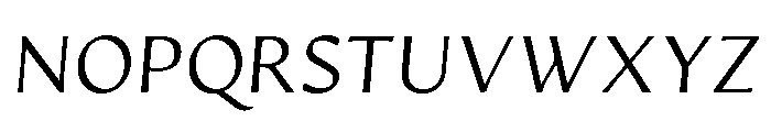 Artifex Hand Extra Light Italic Font UPPERCASE