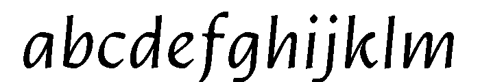 Artifex Hand Extra Light Italic FONT