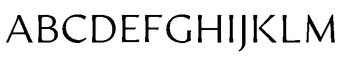 Artifex Hand Extra Light Font UPPERCASE