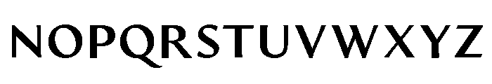 Artifex Hand Heavy Font UPPERCASE