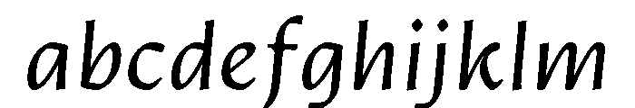 Artifex Hand Light Italic FONT