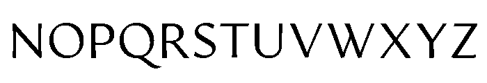 Artifex Hand Light Font UPPERCASE
