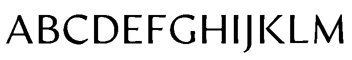 Artifex Hand Regular Font UPPERCASE