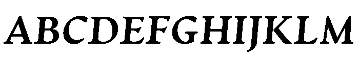 Artifex Heavy Italic Font UPPERCASE