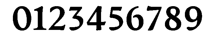 Artifex Heavy Font OTHER CHARS