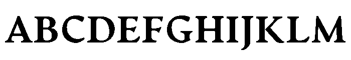 Artifex Heavy Font UPPERCASE