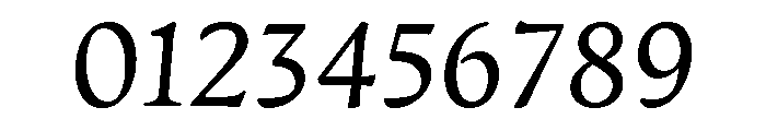Artifex Light Italic Font OTHER CHARS