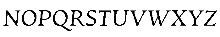 Artifex Light Italic Font UPPERCASE