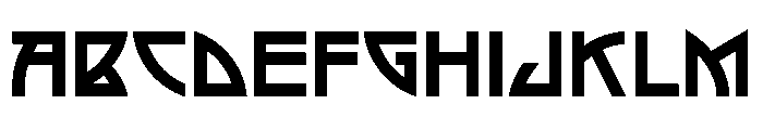Arts And Crafts Bold Font UPPERCASE