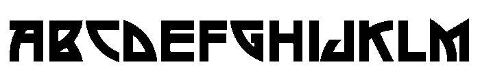 Arts And Crafts Extra Bold Font UPPERCASE