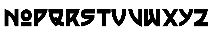 Arts And Crafts Extra Bold Font LOWERCASE