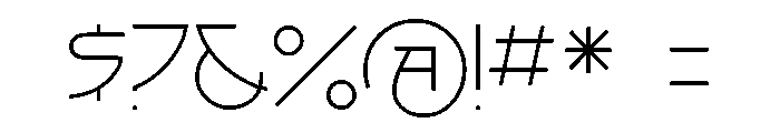 Arts And Crafts Extra Light Font OTHER CHARS