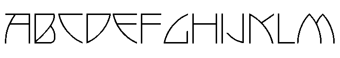 Arts And Crafts Extra Light FONT