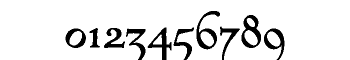 Arts And Crafts Hunter Font OTHER CHARS