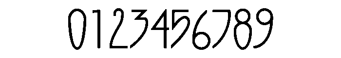 Arts And Crafts Tall Font OTHER CHARS