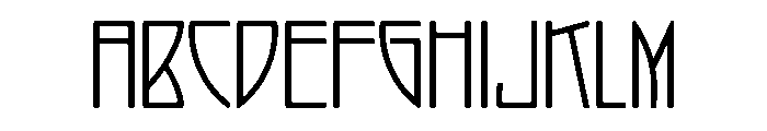 Arts And Crafts Tall FONT