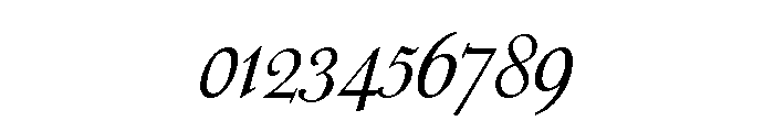 Artscript Regular Font OTHER CHARS