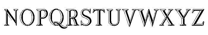 Artworld Regular Font UPPERCASE