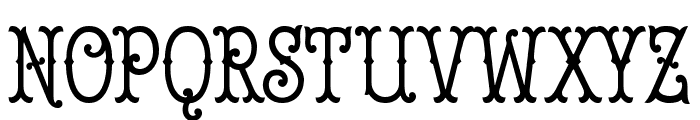 A&S Carolina Thin Font UPPERCASE