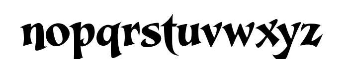 A&S Raptor Font LOWERCASE