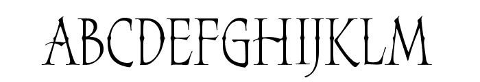 A&S Sarsaparilla Alt. Ornate Font LOWERCASE