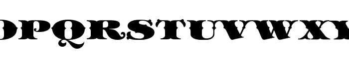 A&S Stockyard Bold Font UPPERCASE