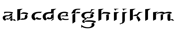 A&S Truckin Ex. Chisel Font LOWERCASE