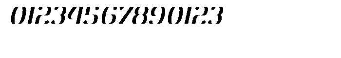 Aston Normal Italic Font OTHER CHARS