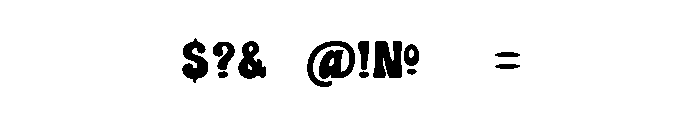 ASLTeacher Font OTHER CHARS
