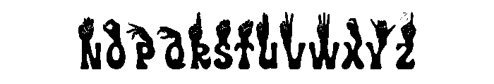 ASLTeacher Font UPPERCASE
