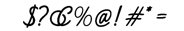 ASTELLO-Regular Font OTHER CHARS