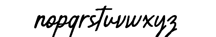 ASTELLO-Regular Font LOWERCASE