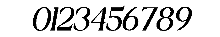 ASTREVA-Regular Font OTHER CHARS